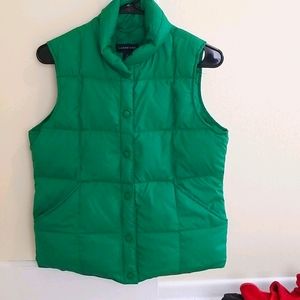 Lands end puffer vest